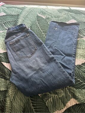 Abercrombie and fitch Classic Blue Women's Straight-Leg Jeans